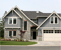 Exterior Stone Feature Wall