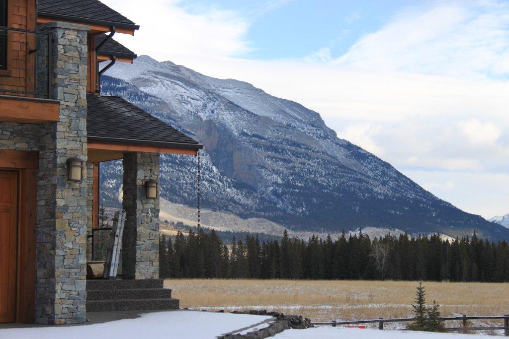 Exterior Stone Veneer On Alberta Home | K2 Stone