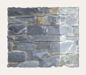 black pearl full bed ledgestone | K2 Stone