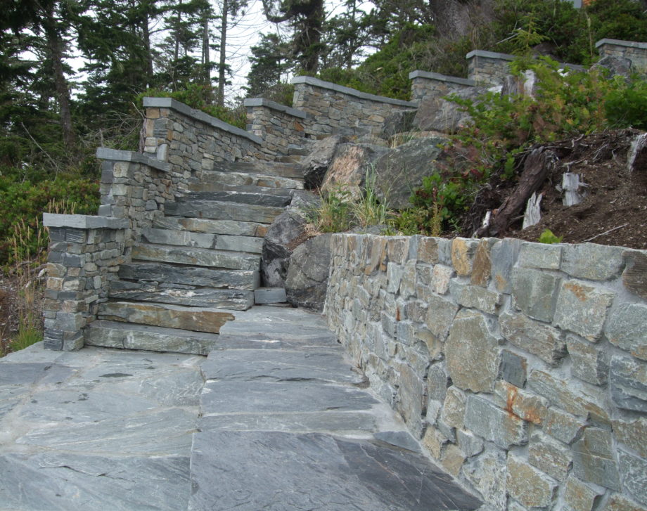 Natural Stone Slate Stairs