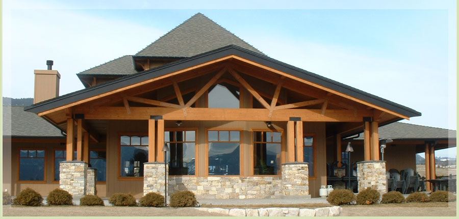 Timberframe Home in Kelowna | K2 Stone
