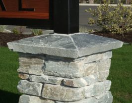Ocean Pearl Split Top Mitred Post Cap