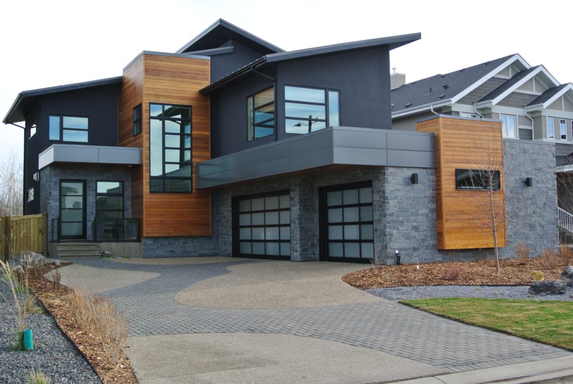 Modern Edmonton Home with Stone Exterior K2 Stone