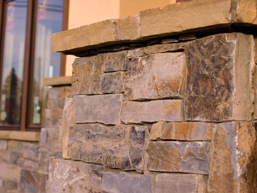 Montana Brown Full Bed Ledge Stone | K2 Stone