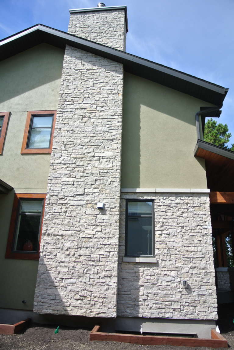 Exterior Limestone Chimney K2 Stone