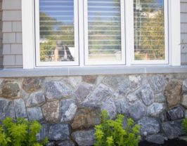 Field Stone Under Windows