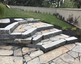 Cut Wall Stone Stair Treads