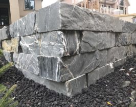 Cut Stone Retaining Wall
