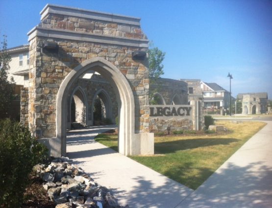 Natural Stone Arch Commercial Building